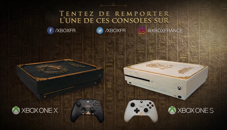 Xbox One S a Xbox One X s tmou Assassins Creed Origins v sai